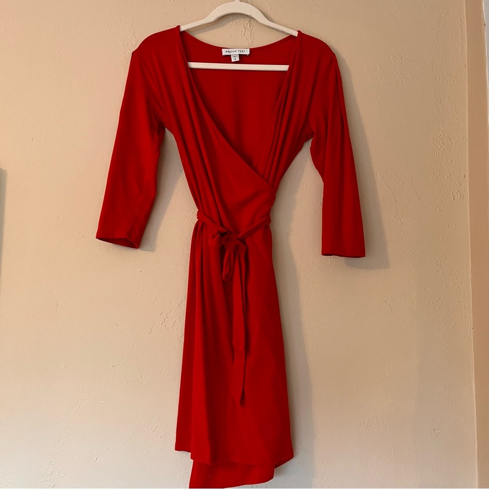 Amor Vert Wrap Dress
